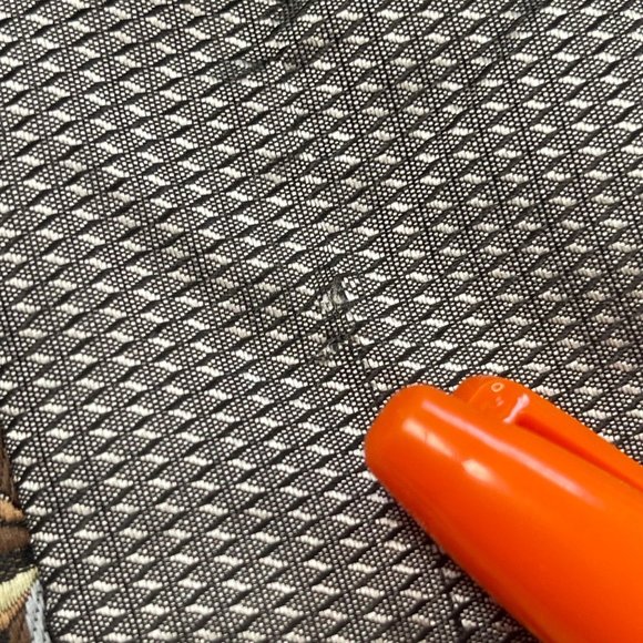 Stafford Mens Neck Tie Brown Geometric Print Woven Polyester - Picture 7 of 13